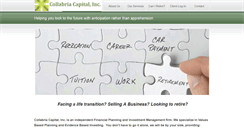 Desktop Screenshot of collabriacapital.com